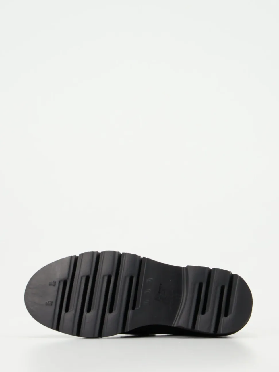 Mannori – Chunky-Loafer aus Veloursleder Schwarz