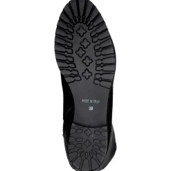 Mannori – Kniehoher Stiefel aus Kalbleder Schwarz
