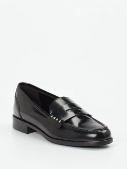Mannori – Loafer aus Hochglanzleder schwarz