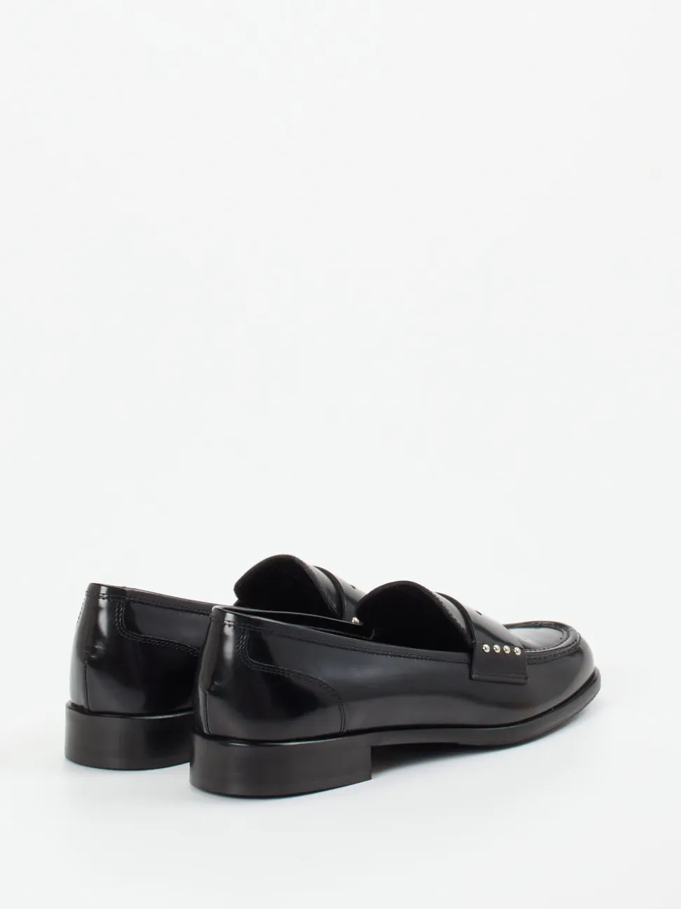 Mannori – Loafer aus Hochglanzleder schwarz
