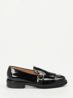 Mannori – Loafer aus Hochglanzleder schwarz
