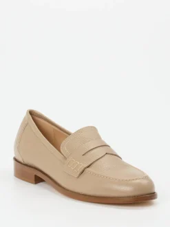 Mannori – Loafer aus Kalbleder in Beige