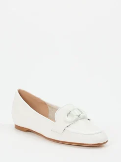 Mannori – Loafer aus Kalbleder Off-White
