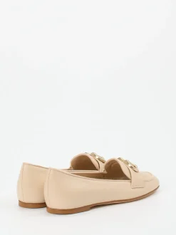 Mannori – Loafer aus Kalbleder in Beige