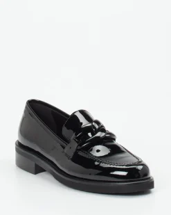 Mannori – Loafer aus Lackleder schwarz glänzend