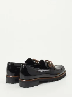 Mannori – Loafer aus Lackleder Schwarz