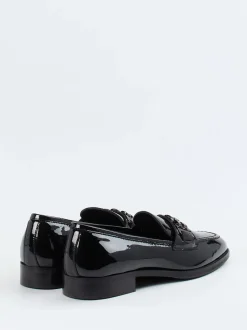 Mannori – Loafer aus Lackleder in Schwarz