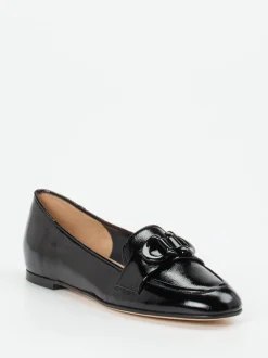 Mannori – Loafer aus Lackleder schwarz