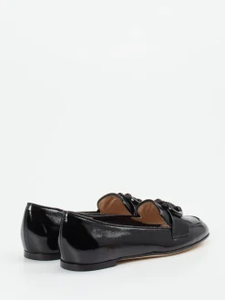 Mannori – Loafer aus Lackleder schwarz