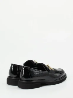 Mannori – Loafer aus Lackleder in Schwarz
