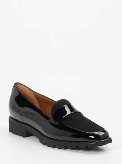 Mannori – Loafer aus Lackleder in Schwarz