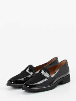 Mannori – Loafer aus Lackleder in Schwarz