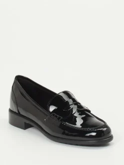 Mannori – Loafer aus Lackleder schwarz