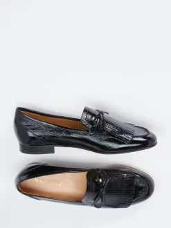 Mannori – Loafer aus Lackleder Schwarz