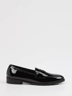 Mannori – Loafer aus Lackleder in Schwarz
