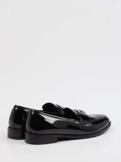 Mannori – Loafer aus Lackleder in Schwarz