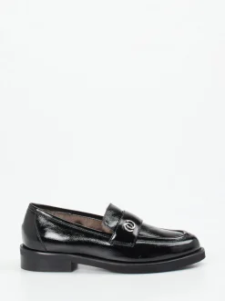 Mannori – Loafer aus Lackleder Schwarz