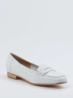 Mannori – Loafer aus Lammleder in Off-White