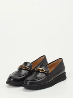 Mannori – Loafer aus Lammleder in Schwarz