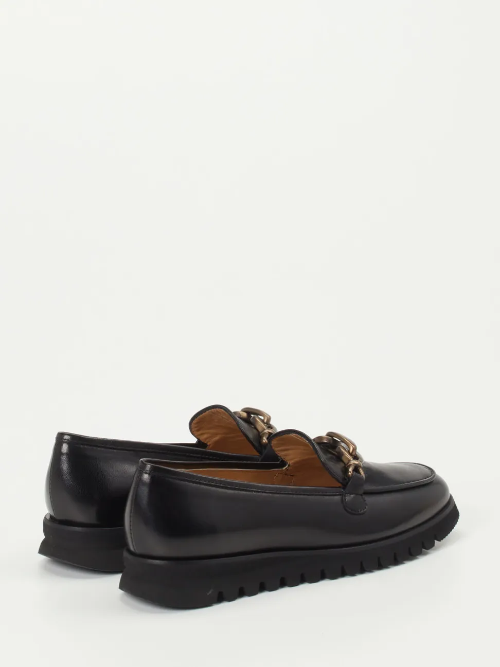 Mannori – Loafer aus Lammleder in Schwarz