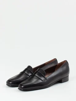 Mannori – Loafer aus Lammleder in Schwarz
