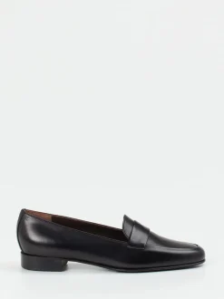 Mannori – Loafer aus Lammleder in Schwarz