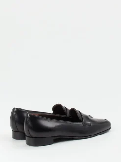 Mannori – Loafer aus Lammleder in Schwarz
