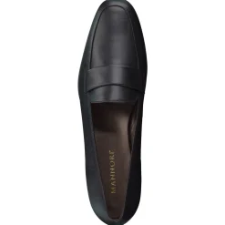 Mannori – Loafer aus Lammleder in Schwarz