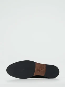 Mannori – Loafer aus Veloursleder Schwarz