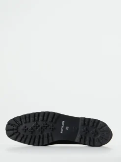 Mannori – Loafer aus Veloursleder in Schwarz
