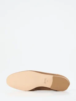 Mannori – Loafer aus Veloursleder Mittelbraun