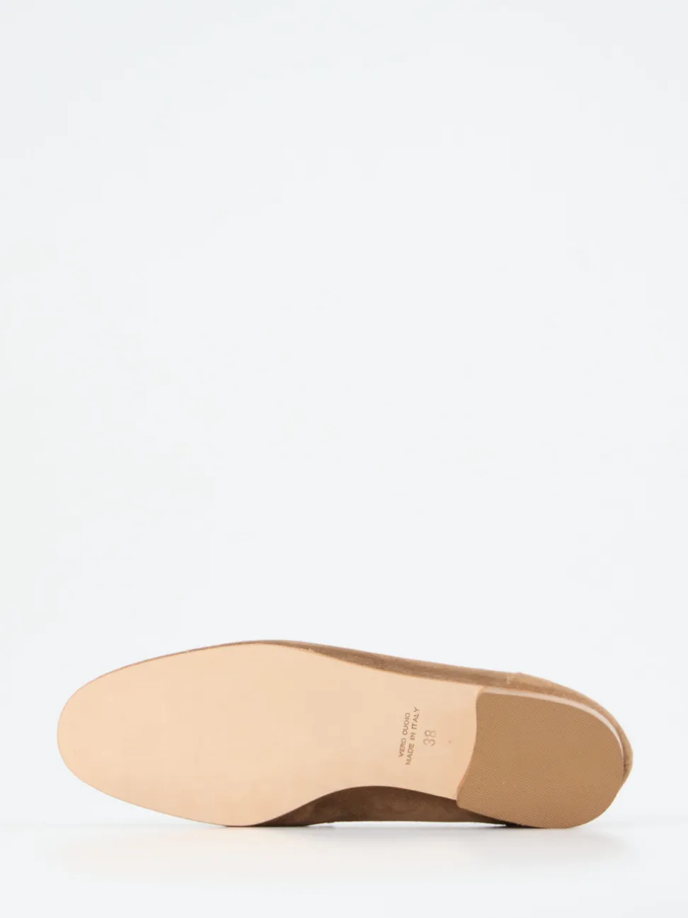 Mannori – Loafer aus Veloursleder Mittelbraun