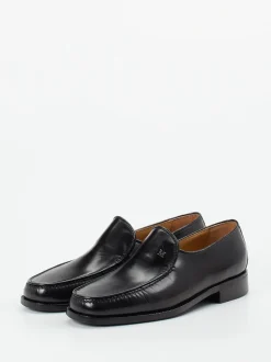 Mannori – Loafer aus Ziegenleder Schwarz