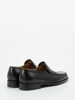 Mannori – Loafer aus Ziegenleder Schwarz