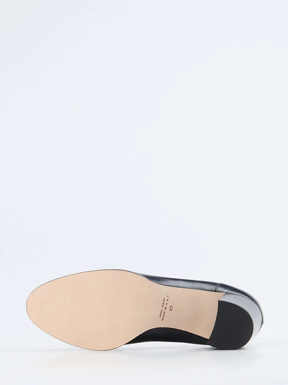 Mannori – Loafer-Pumps aus Kalbleder Dunkelblau
