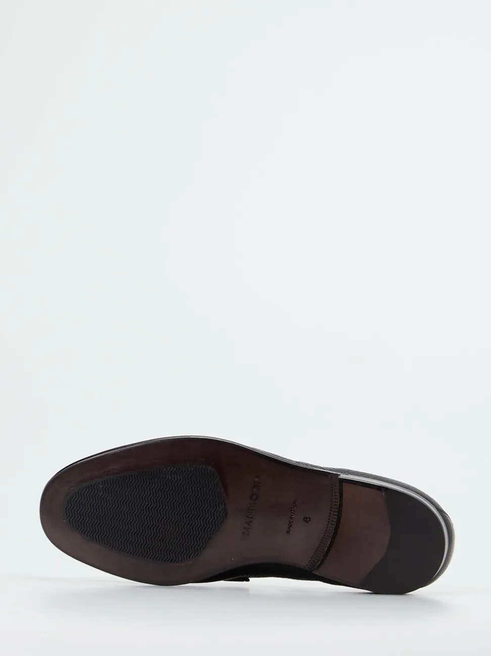 Mannori – Penny Loafer aus Hirschleder Schwarz