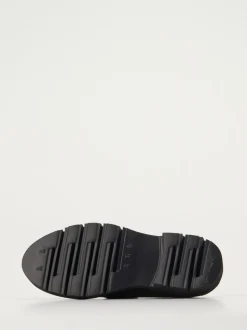 Mannori – Slipper aus Veloursleder Olivgrün