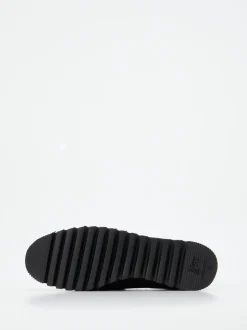 Mannori – Slipper aus Veloursleder Tiefviolett