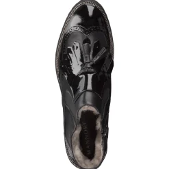 Mannori – Stiefelette aus Lackleder Schwarz