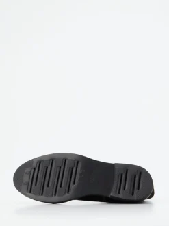 Mannori – Stiefeletten aus Veloursleder schwarz