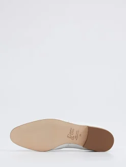 Mannori – Tassel Loafer aus Kalbleder in Offwhite