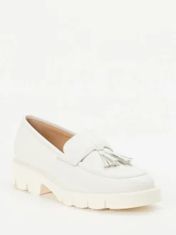 Mannori – Tassel Loafer aus Kalbleder Offwhite