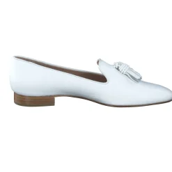 Mannori – Tassel-Loafer aus Kalbleder weiß