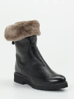 Mannori – Winterboots aus Kalbleder mit Lammfell