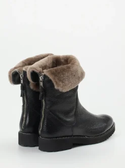 Mannori – Winterboots aus Kalbleder mit Lammfell