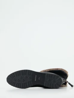 Mannori – Winterboots aus Kalbleder mit Lammfell