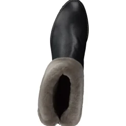 Mannori – Winterboots aus Kalbleder mit Lammfell