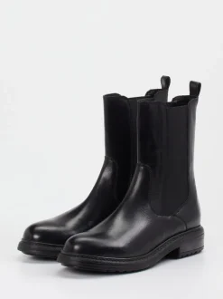 Marc O'Polo – Chelsea Boots aus Lammleder schwarz