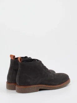 Marc O'Polo – Desert Boots aus Veloursleder grau