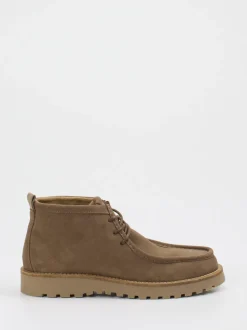 Marc O'Polo – Desert Boots aus Veloursleder sandbraun